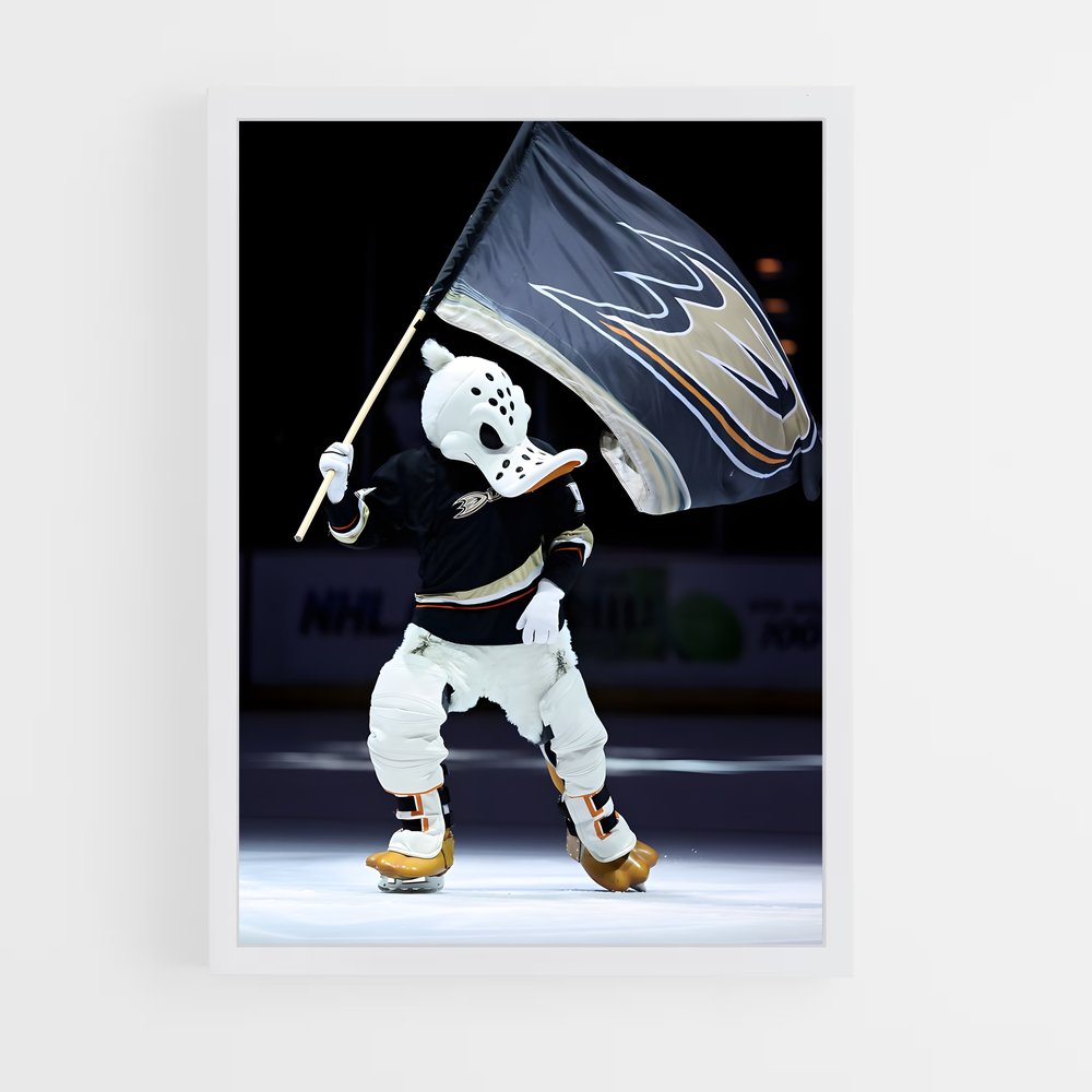 Poster Fierté des Ducks – affiche Hockey sur glace (vue 3)